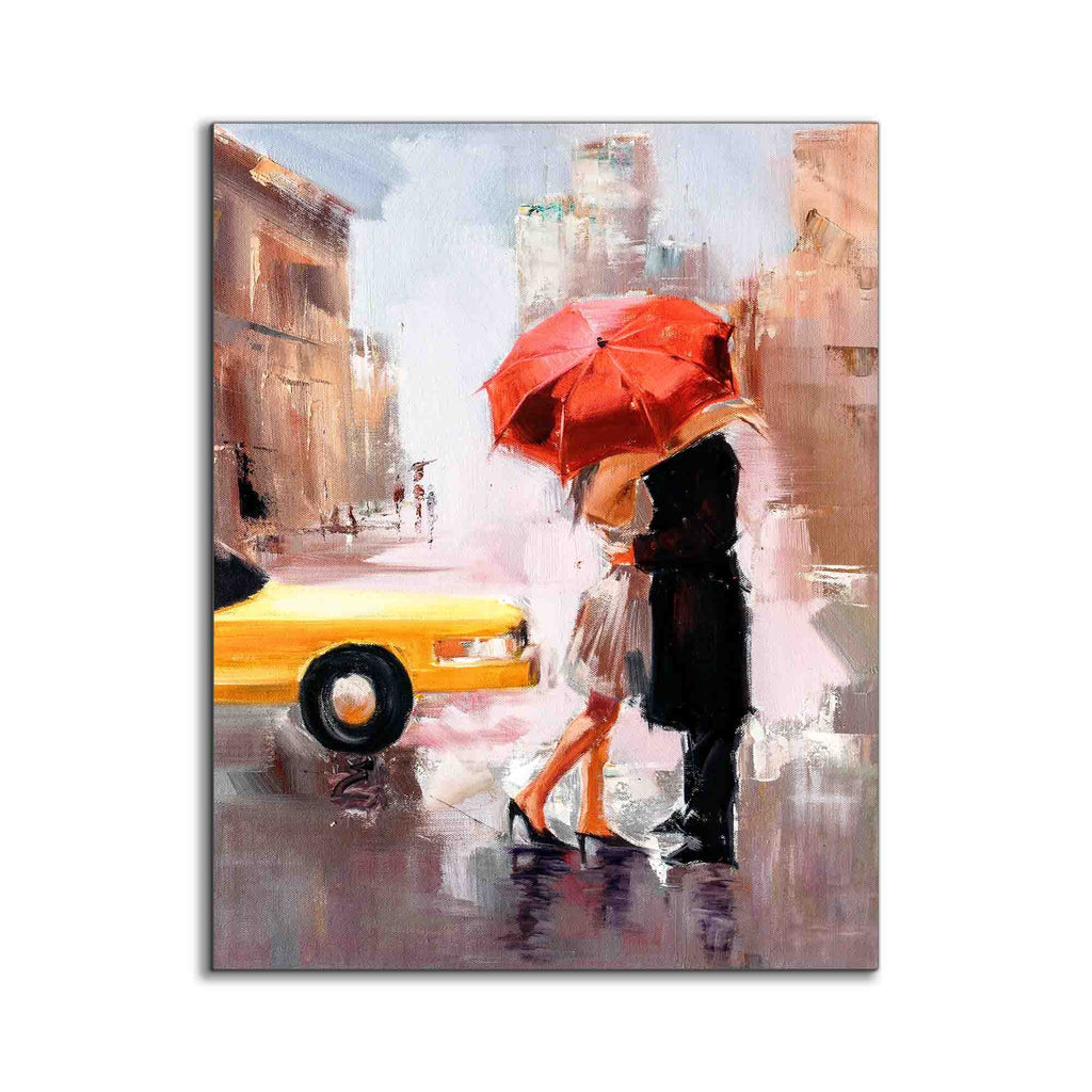 NYC KISS - Wall art decor-Fine Art Canvas - Fun store