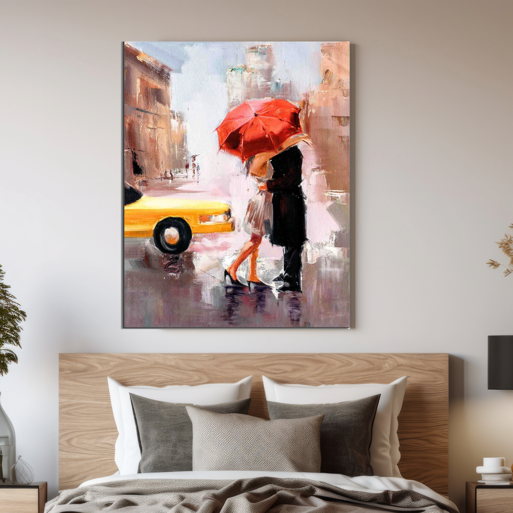 NYC KISS - Wall art decor-Fine Art Canvas - Fun store