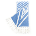Turkish Towels Canada | Hand Towel | Blue + White - Fun store